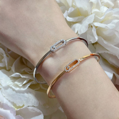 [Blue Tears Jewelry]Move Uno pav¨¦ flex bangle medium