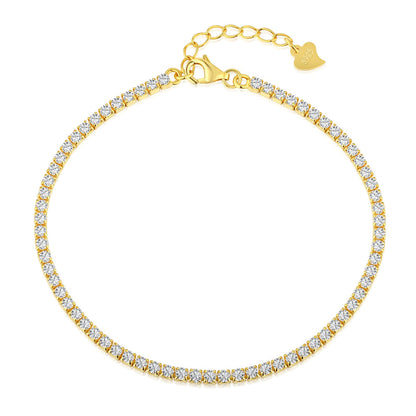[Nova Jewelry]Radiant Shinning Princess Cut Tennis Bracelet