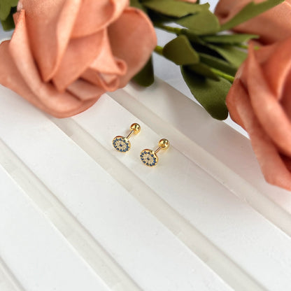 [Nova Jewelry]Devil's Eye Ear Bone Nail Earrings