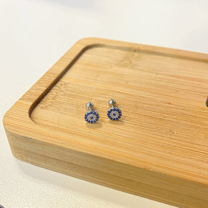 [Nova Jewelry]Devil's Eye Ear Bone Nail Earrings