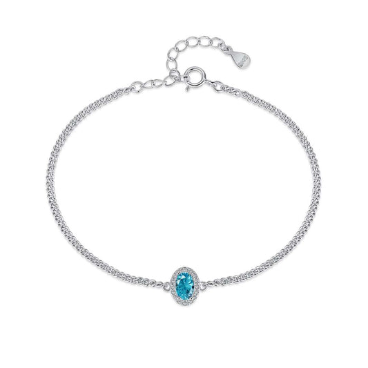 [Nova Jewelry]Exquisite Oval Shape Bracelet