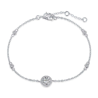[Nova Jewelry]Dazzling Round Cut Shape Bracelet