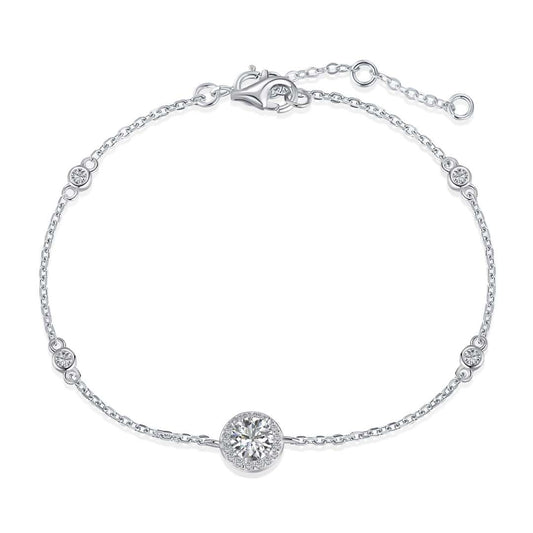 [Nova Jewelry]Dazzling Round Cut Shape Bracelet