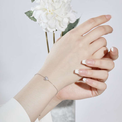 [Nova Jewelry]Heart-Shaped Gentle and Versatile Bracelet