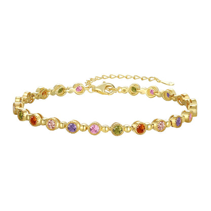 [Nova Jewelry]Sparkling Exquisite Round Cut Party Bracelet