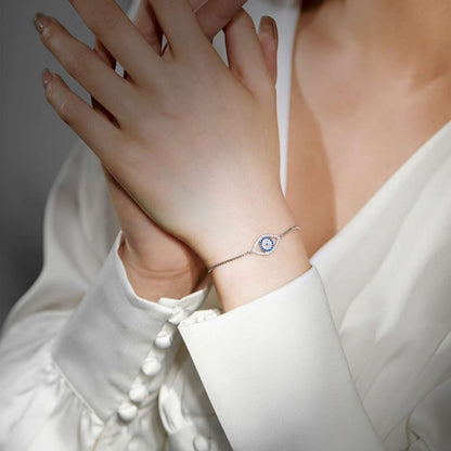 [Nova Jewelry]Dazzling Eye Shape Necklace