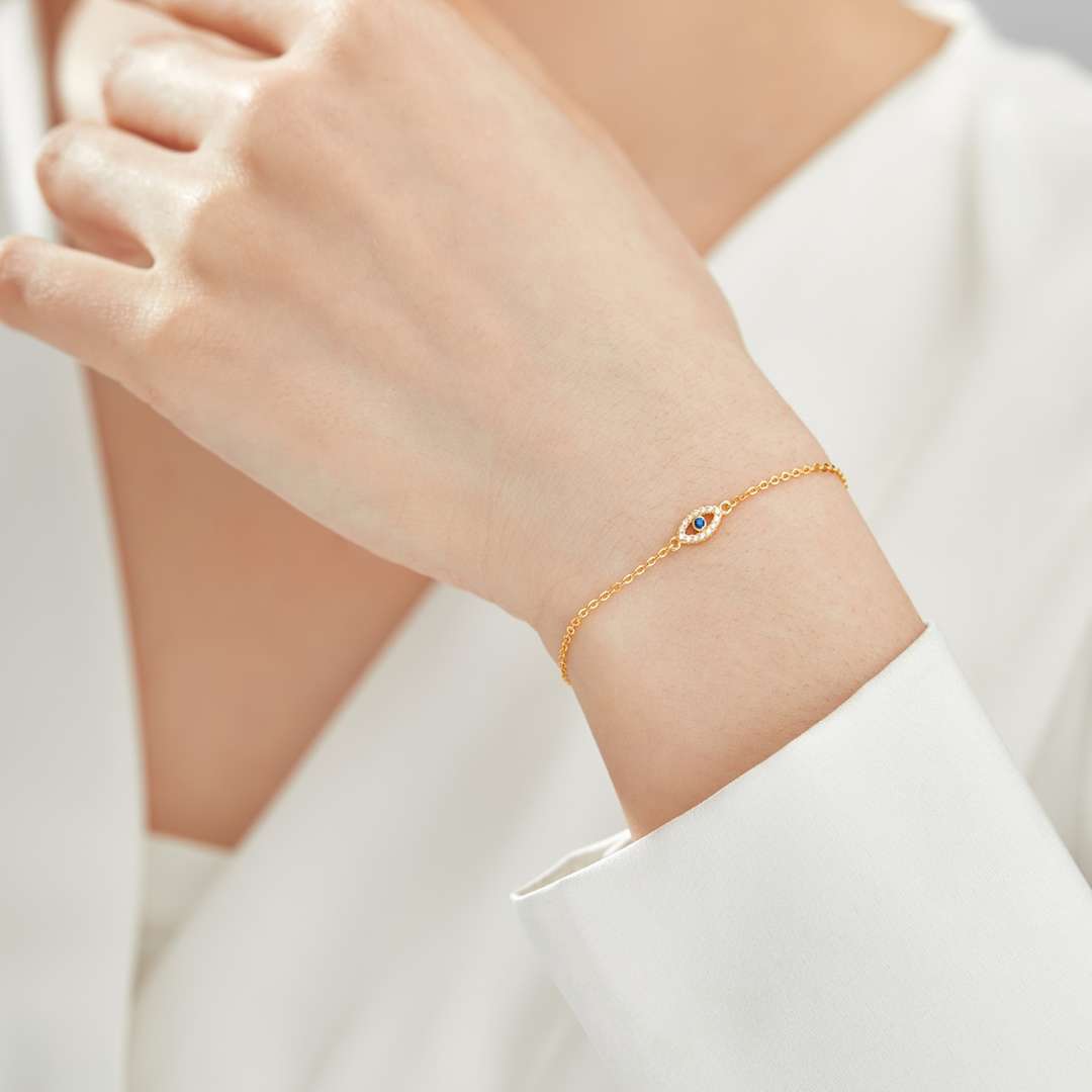 [Nova Jewelry]Evil Eye Shape Necklace