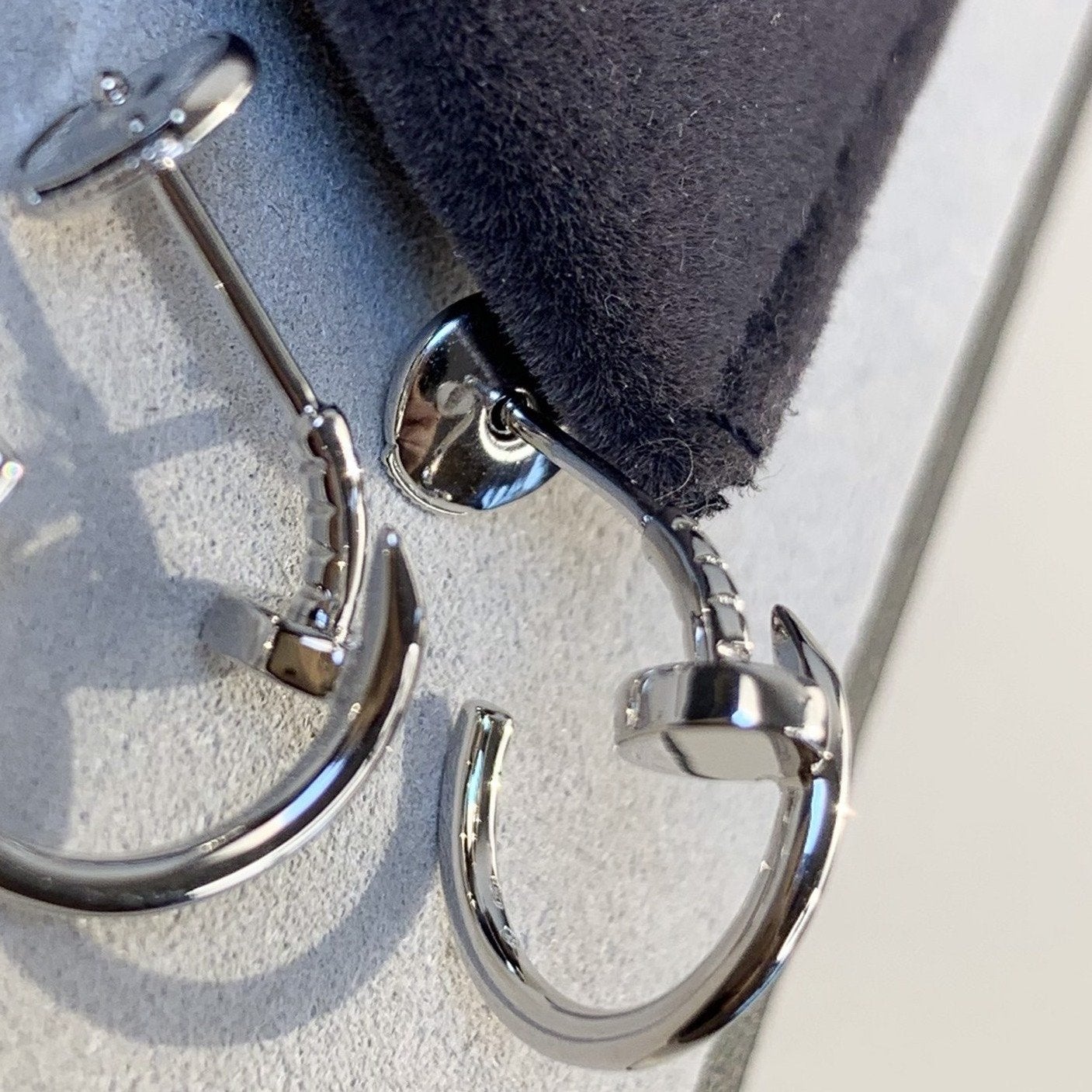 [BLUE TEARS]JUSTE EARRINGS SILVER