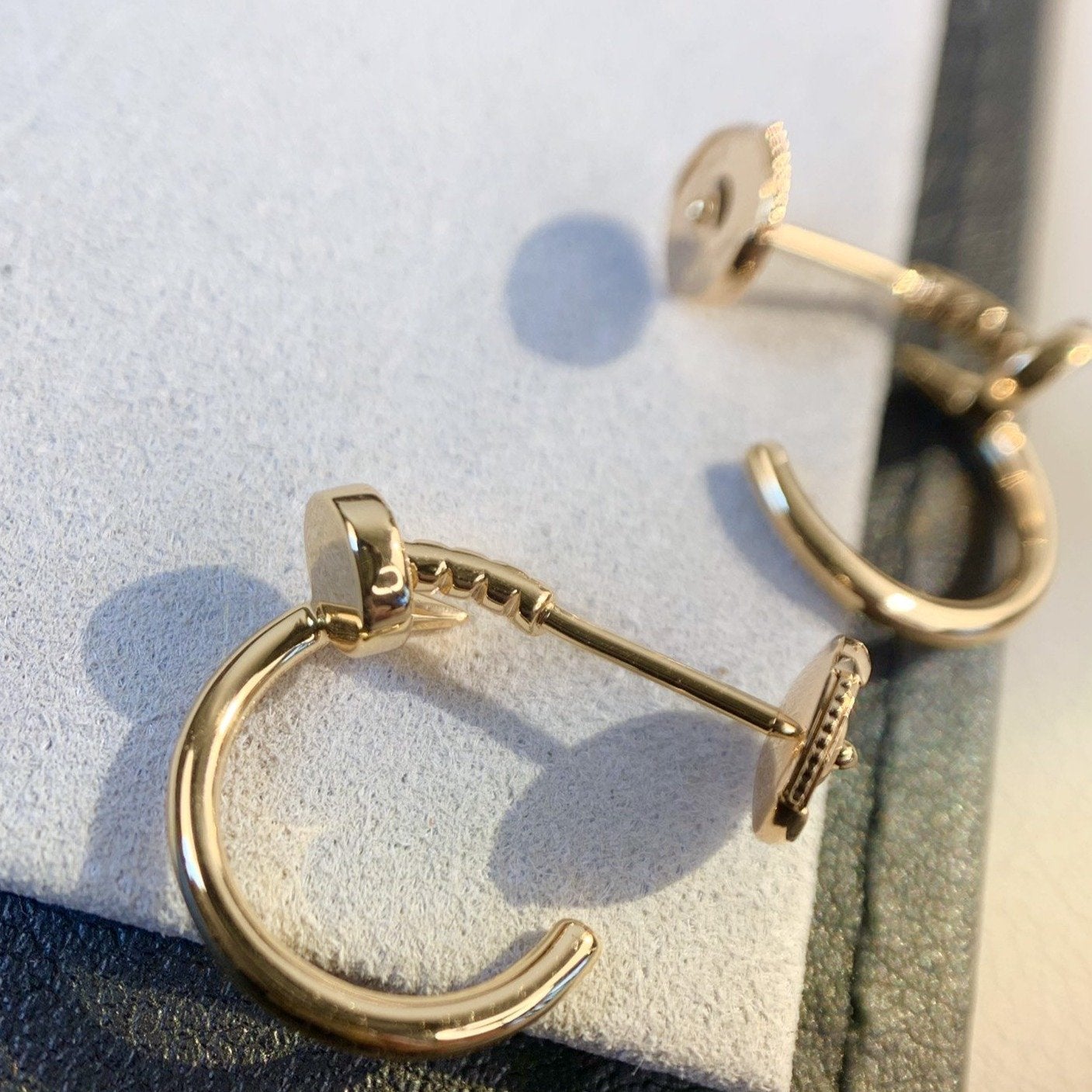 [BLUE TEARS]JUSTE EARRINGS PINK GOLD