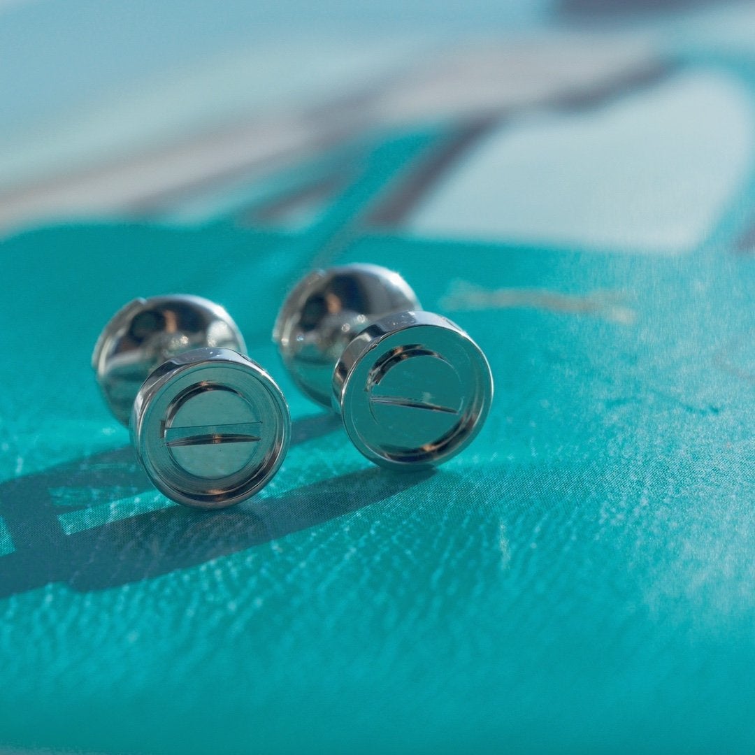 [BLUE TEARS]LOVE EARRINGS SILVER 10MM