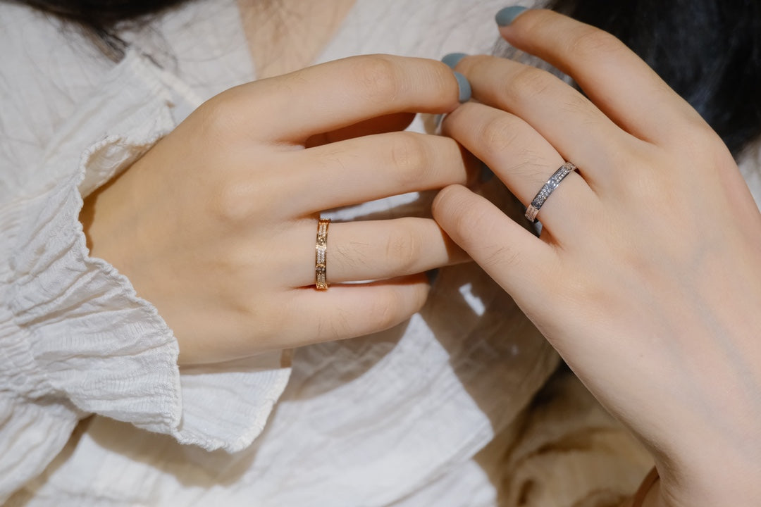 [BLUE TEARS]LOVE RING 2.65MM DIAMOND