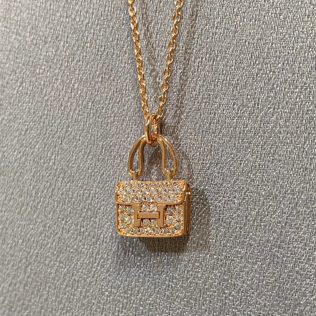 [BLUE TEARS]CONSTANCE PEDANT DIAMOND NECKLACE