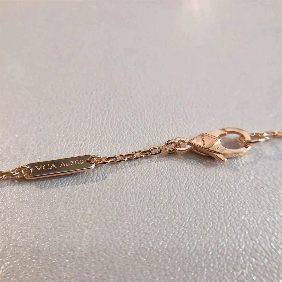 [BLUE TEARS]PERLEE PEDANT NECKLACE GOLD / ROSE GOLD