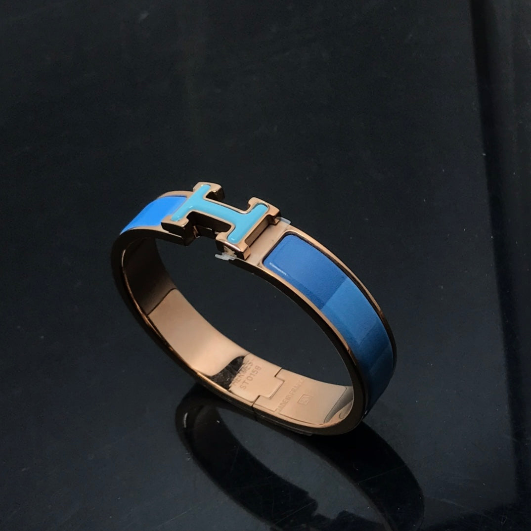 [BLUE TEARS]H BRACELET BLUE RAINBOW CERAMIC