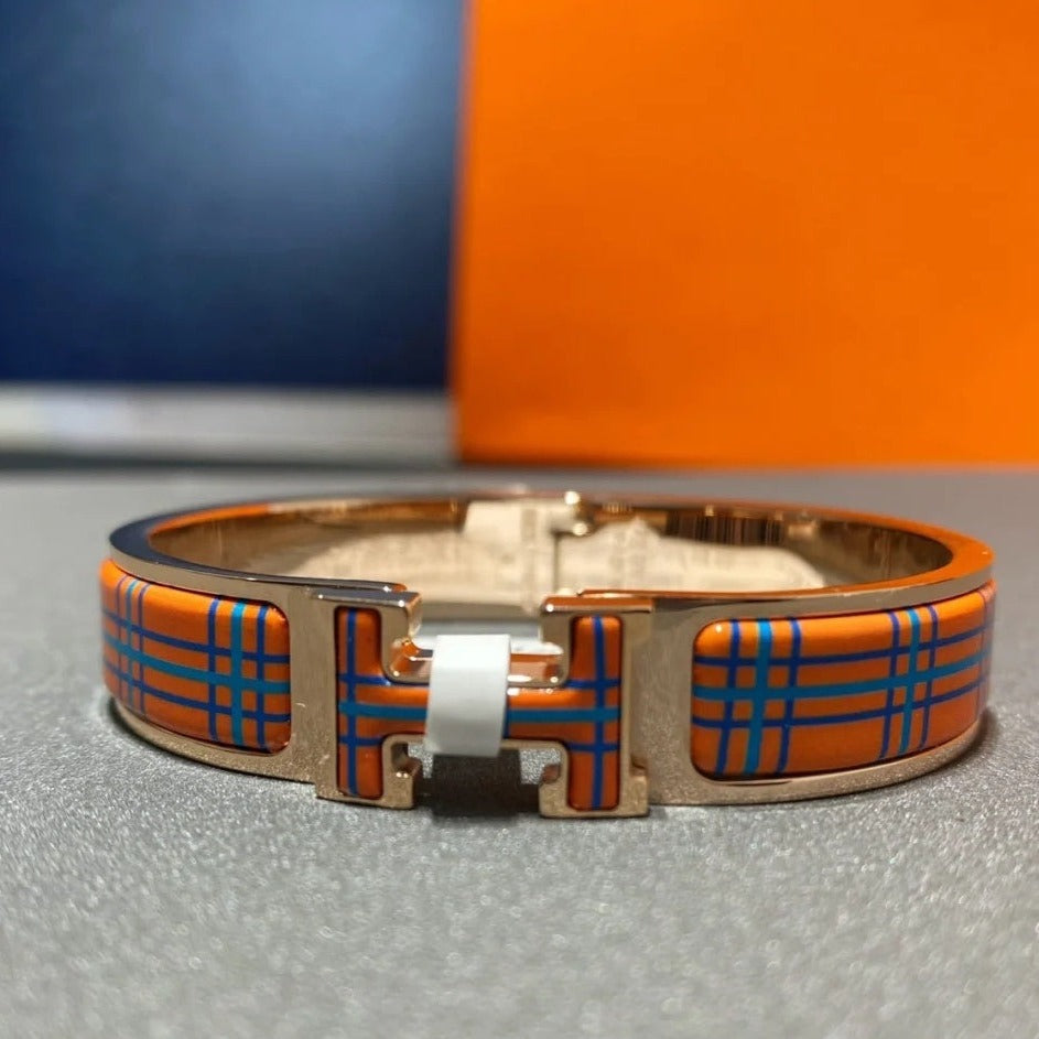 [BLUE TEARS]H TARTAN BRACELET 12MM