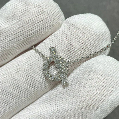 [BLUE TEARS]ECHAPEE NECKLACE DIAMOND