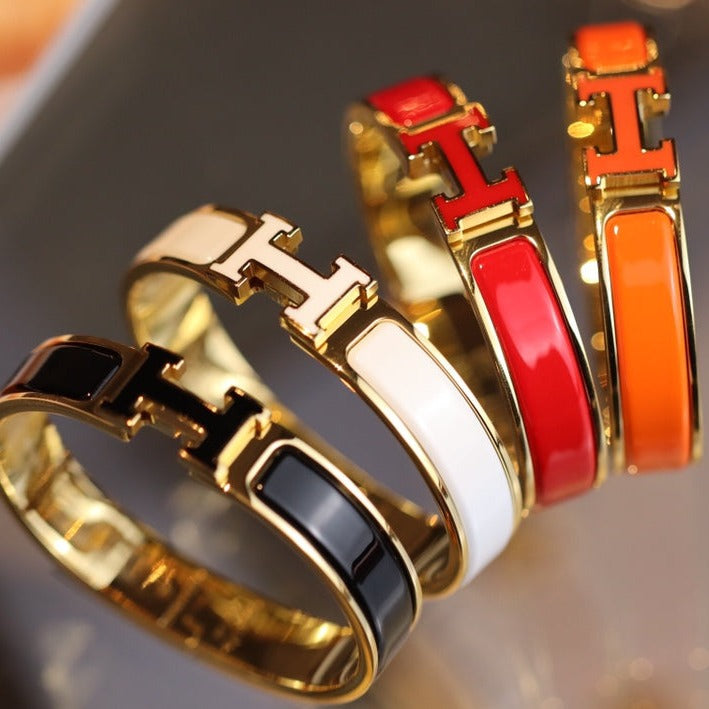 [BLUE TEARS]H BRACELET 12MM GOLD