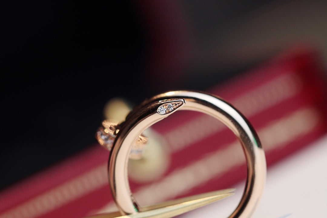 [BLUE TEARS]JUSTE RING 2.65MM PINK GOLD DIAMOND