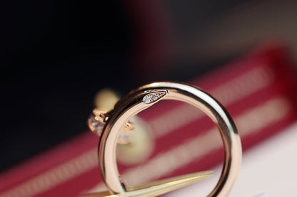 [BLUE TEARS]JUSTE RING 2.65MM PINK GOLD DIAMOND