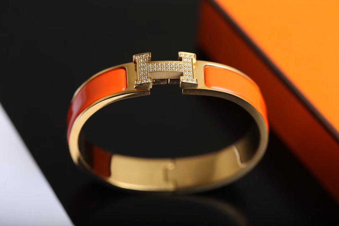 [BLUE TEARS]H BRACELET GOLD DIAMOND