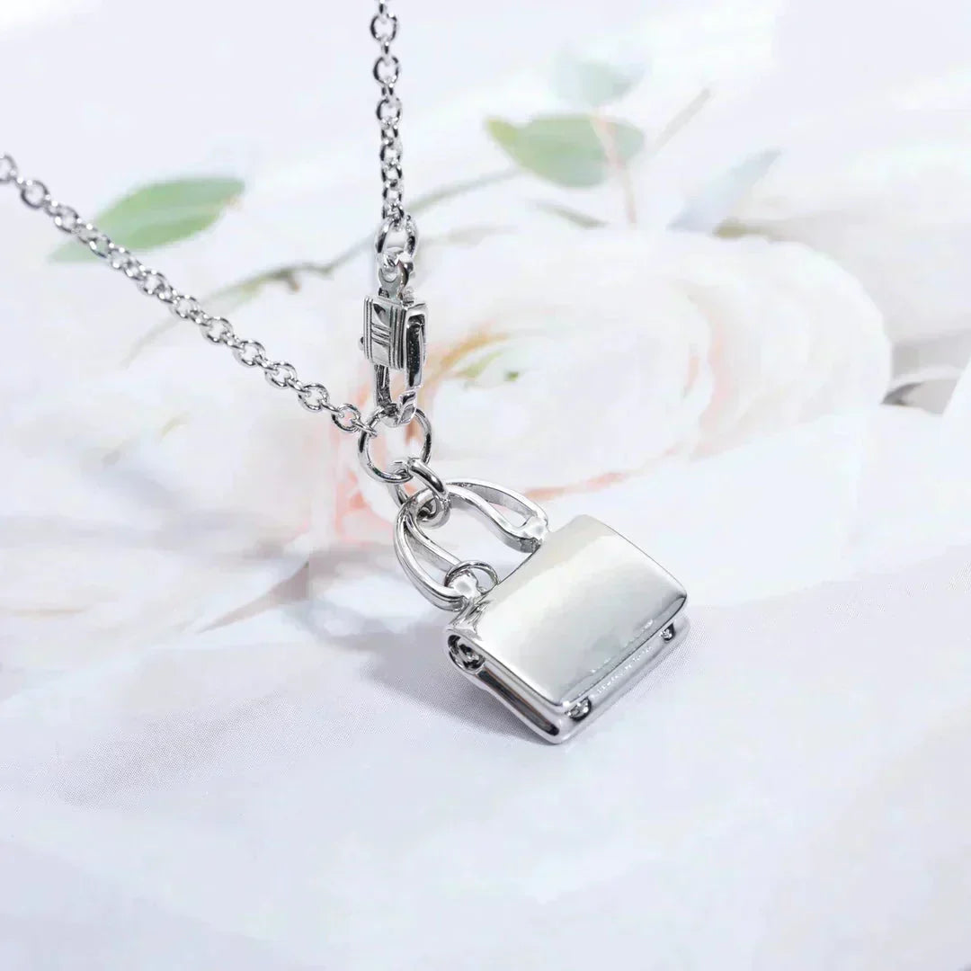 [BLUE TEARS]AMULETTE PEDANT SILVER NECKLACE
