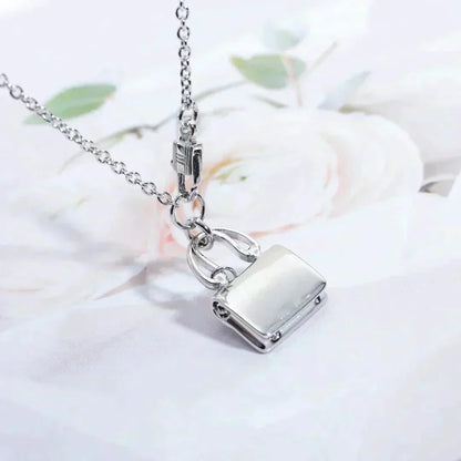 [BLUE TEARS]AMULETTE PEDANT SILVER NECKLACE