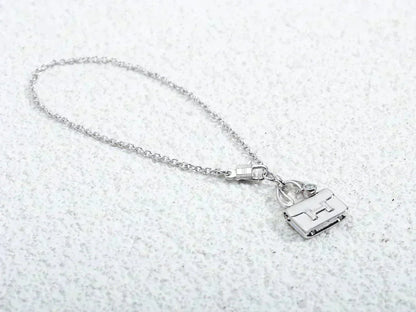 [BLUE TEARS]AMULETTE PEDANT SILVER NECKLACE