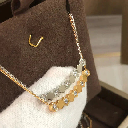 [BLUE TEARS]BEE LOVE NECKLACE DIAMOND