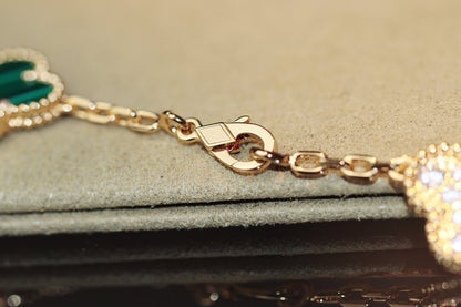 [BLUE TEARS]CLOVER 20 MOTIFS ONYX ROSE GOLD