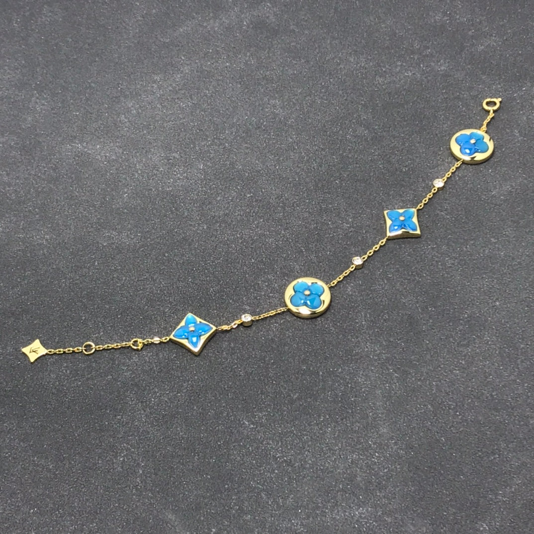 [BLUE TEARS]STAR AND SUN TURQUOISE 4 MOTIFS 3 DIAMONDS