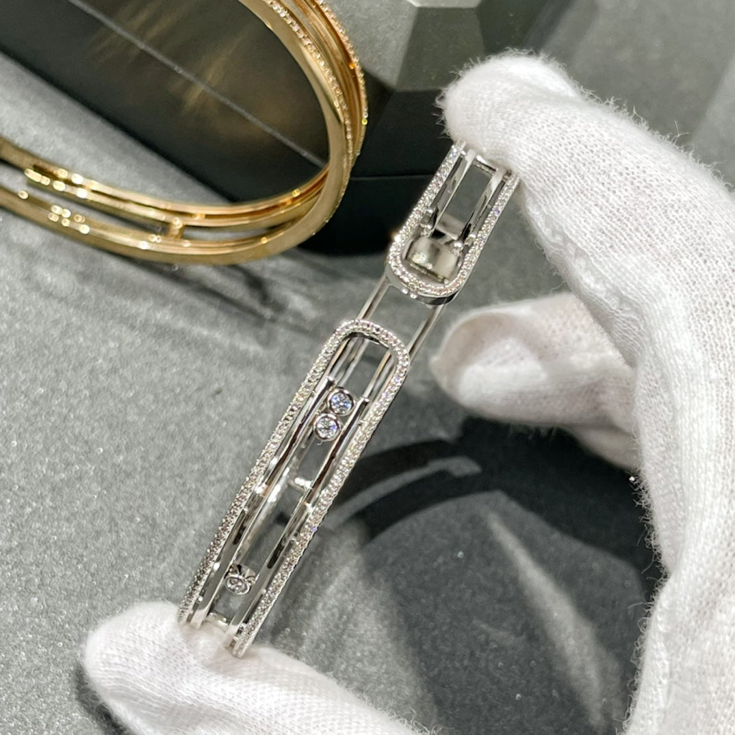 [Blue Tears Jewelry]MOVE 10TH PAVED DIAMOND BRACELET