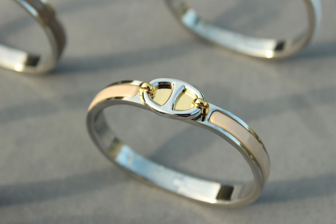 [BLUE TEARS]CLIC CHAINE SILVER BRACELET