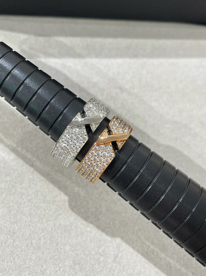 [BLUE TEARS]LIENS EVIDENCE  DIAMOND PAVED RING