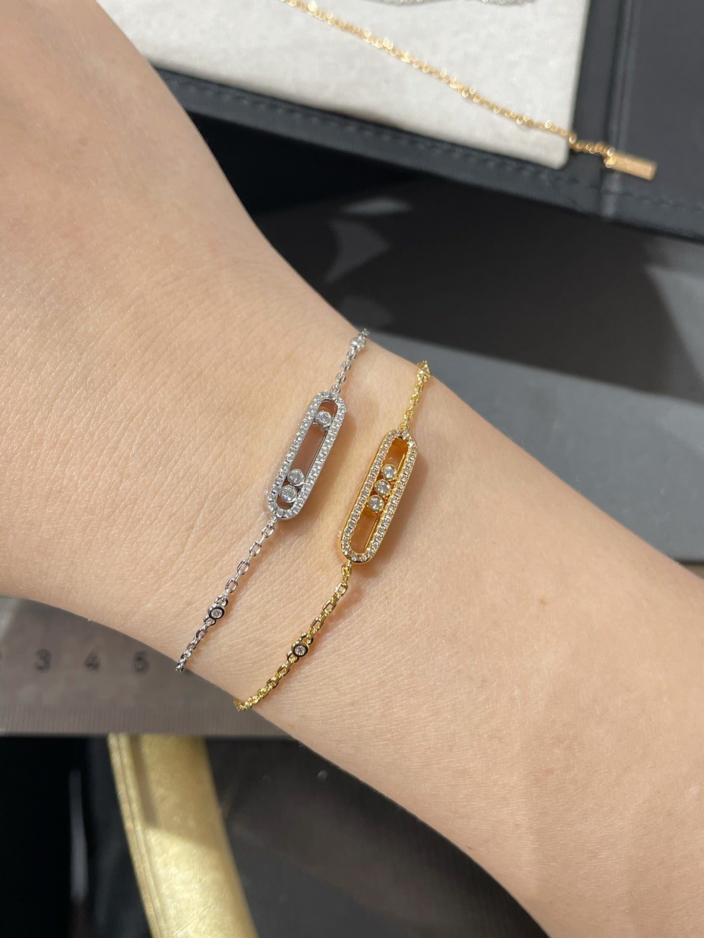 [Blue Tears Jewelry]BABY MOVE DIAMOND BRACELET