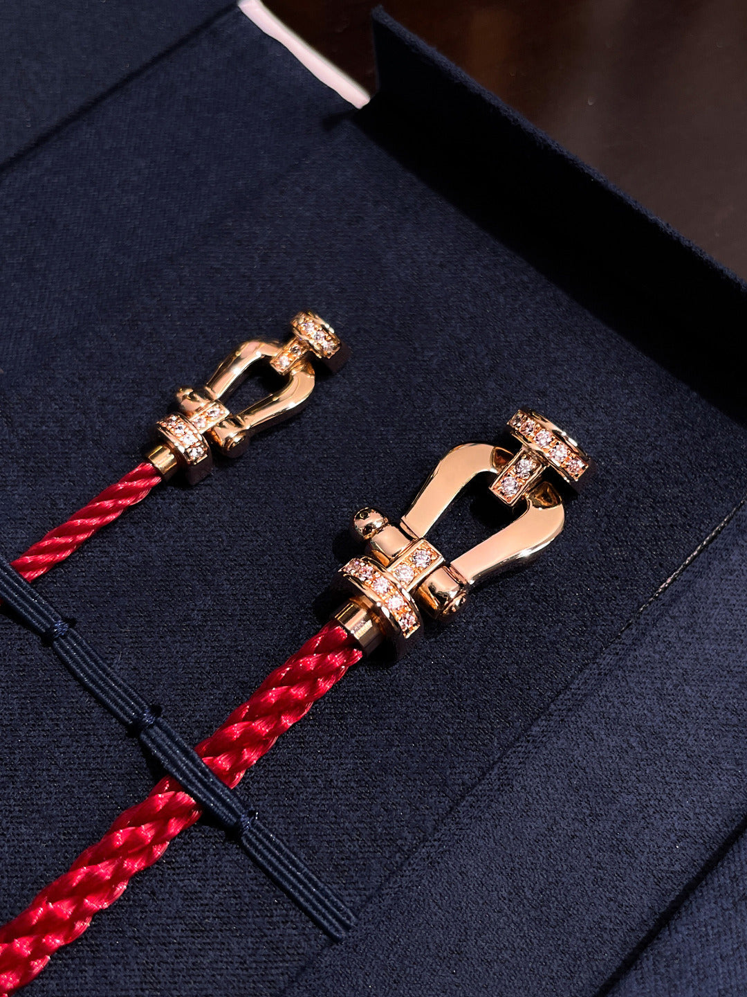 [BLUE TEARS]FORCE 10 HALF DIAMOND PINK GOLD RED CORDERI LARGE AND MEDIUM MODEL