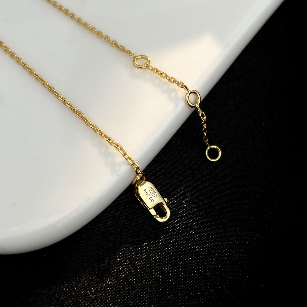 [BLUE TEARS]FORCE 10 FULL DIAMOND BUCKLE CHAIN LINK MINI MODEL