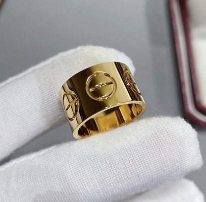 [BLUE TEARS]LOVE 11MM LARGE RING