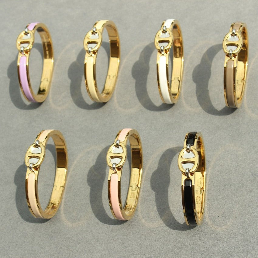 [BLUE TEARS]CLIC CHAINE GOLD BRACELET