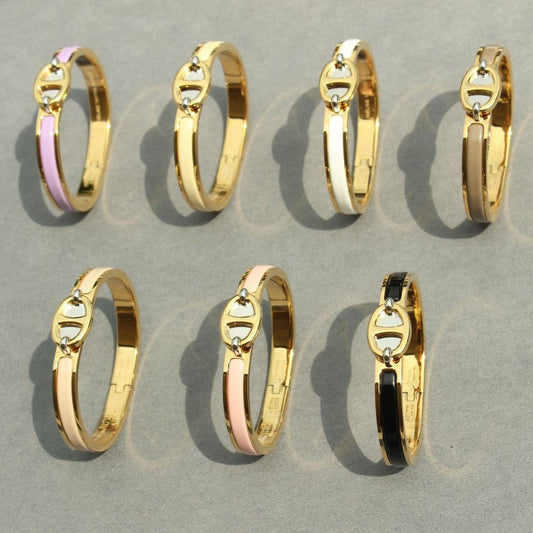 [BLUE TEARS]CLIC CHAINE GOLD BRACELET