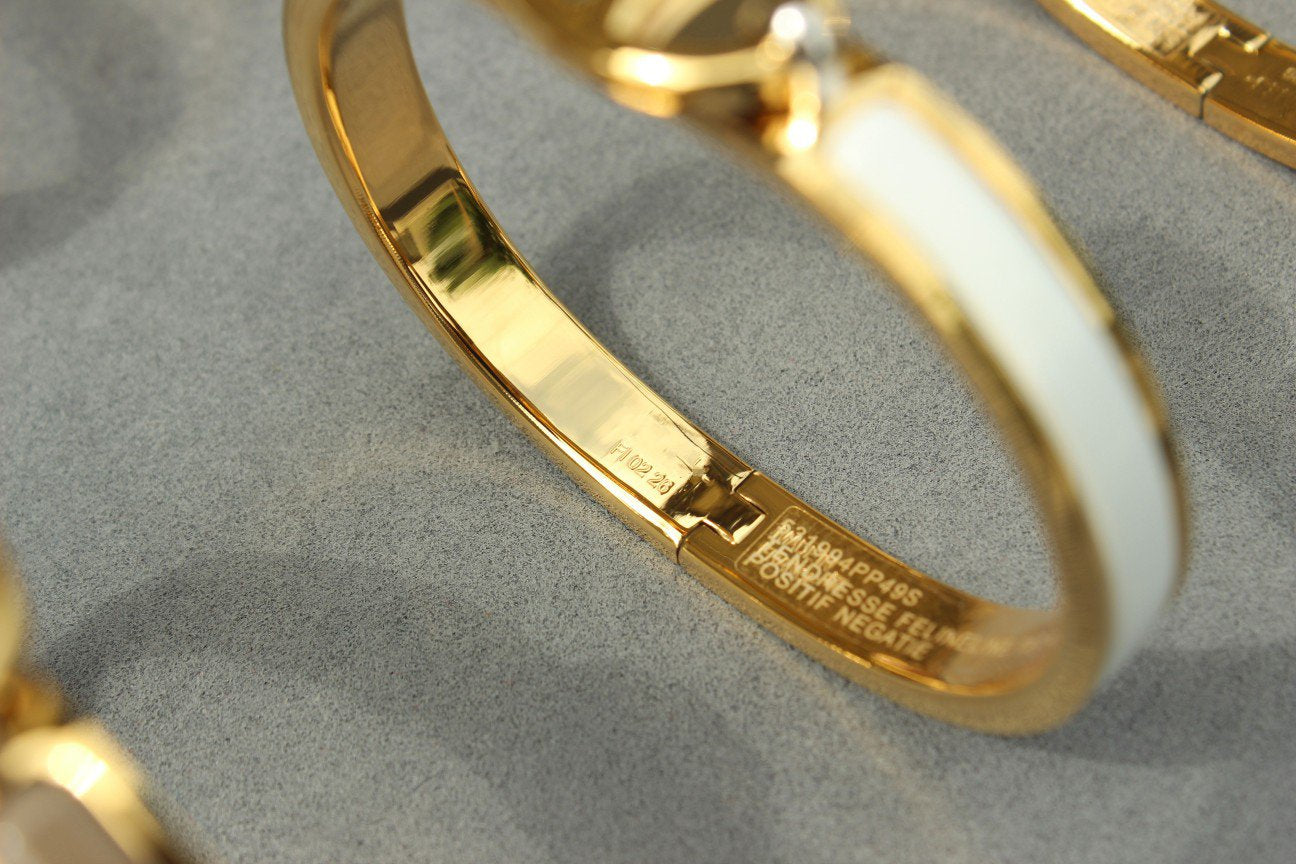 [BLUE TEARS]CLIC CHAINE GOLD BRACELET
