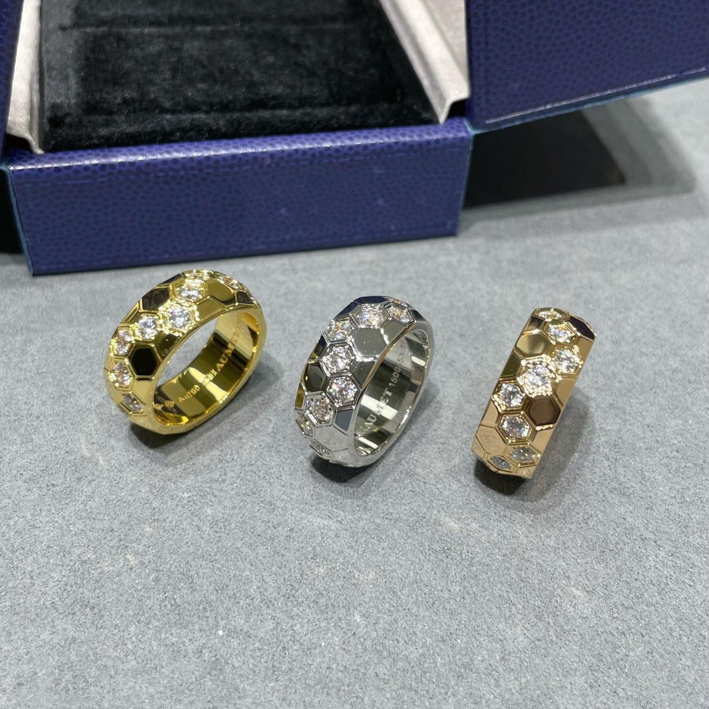 [BLUE TEARS]BEE LOVE DIAMOND LARGE RING