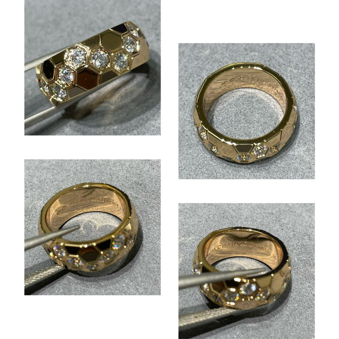[BLUE TEARS]BEE LOVE DIAMOND LARGE RING