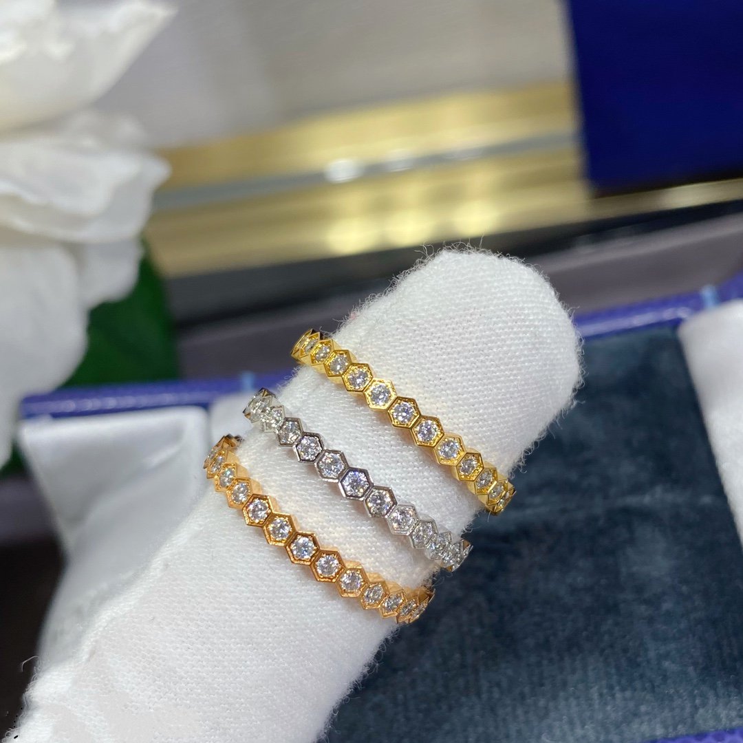 [BLUE TEARS]BEE LOVE DIAMOND PAVED SMALL RING