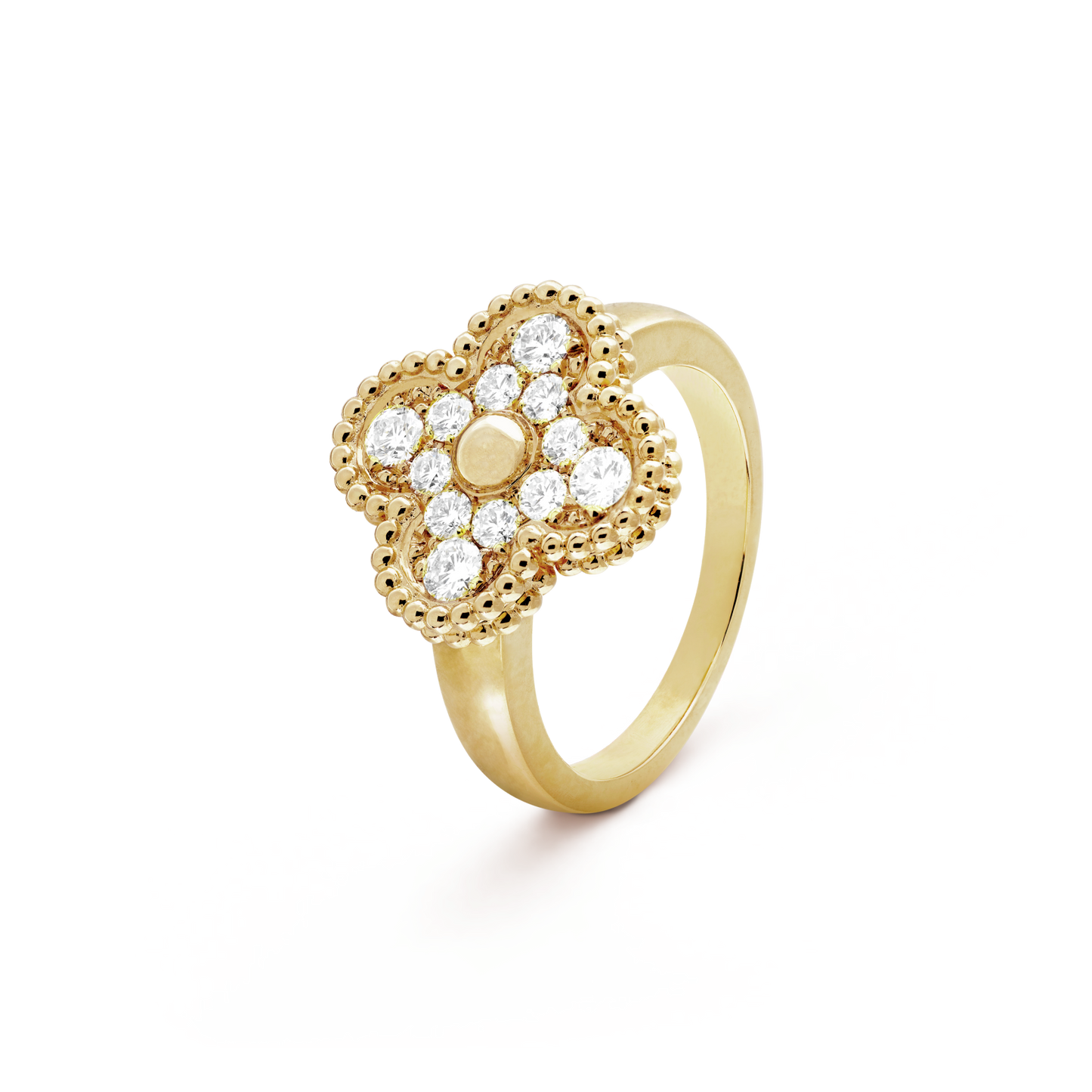 [BLUE TEARS]CLOVER DIAMOND RING