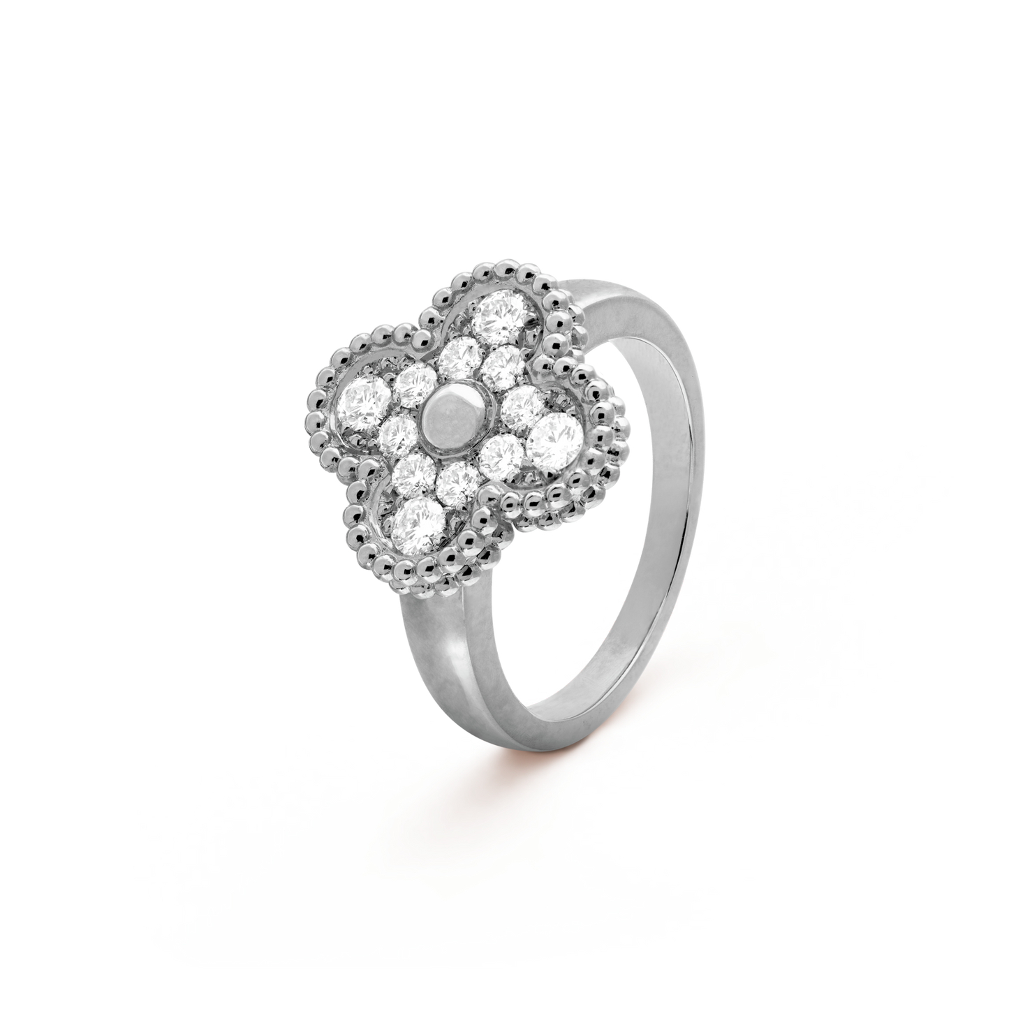 [BLUE TEARS]CLOVER DIAMOND RING