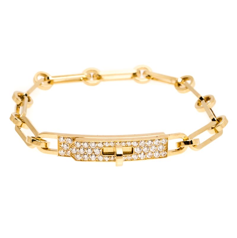 [BLUE TEARS]CHAINE BRACELET SMALL MODEL DIAMOND