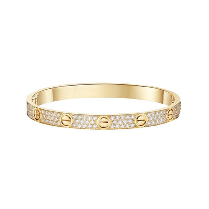 [Blue Tears Jewelry]LOVE BRACELET 6.1MM DIAMOND-PAVED