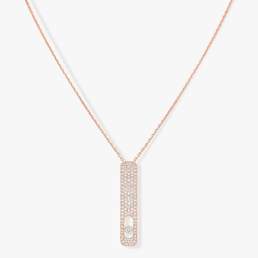 [Blue Tears Jewelry]MY FIRST DIAMOND PAVED NECKLACE