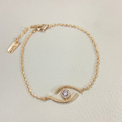 [Blue Tears Jewelry]Lucky Eye Pave-Set Diamond Bracelet