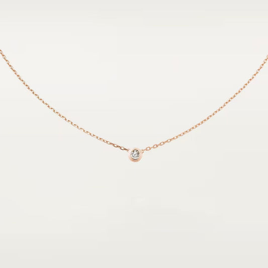 [Blue Tears Jewelry]DAMOUR DIAMOND NECKLACE